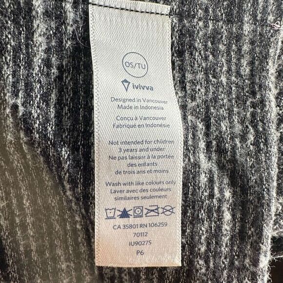 LULULEMON IVVIVA Village Chill Snap Button Infinity Scarf - Picture 6 of 9